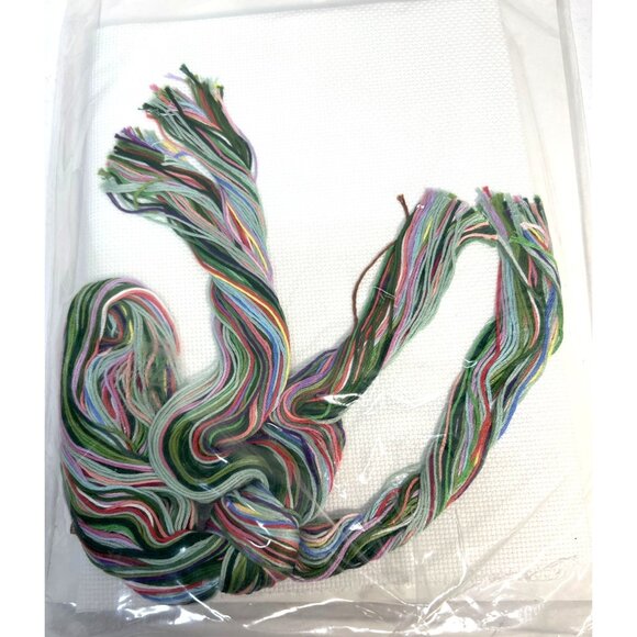 Something Special Counted Cross Stitch Spring Flowers Place Mats Set Of Four 18" - Picture 4 of 4